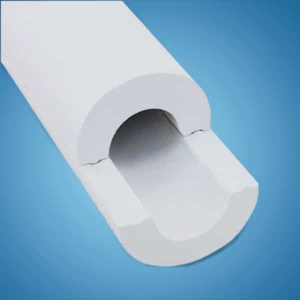 Arc-shaped nano microporous insulation board
